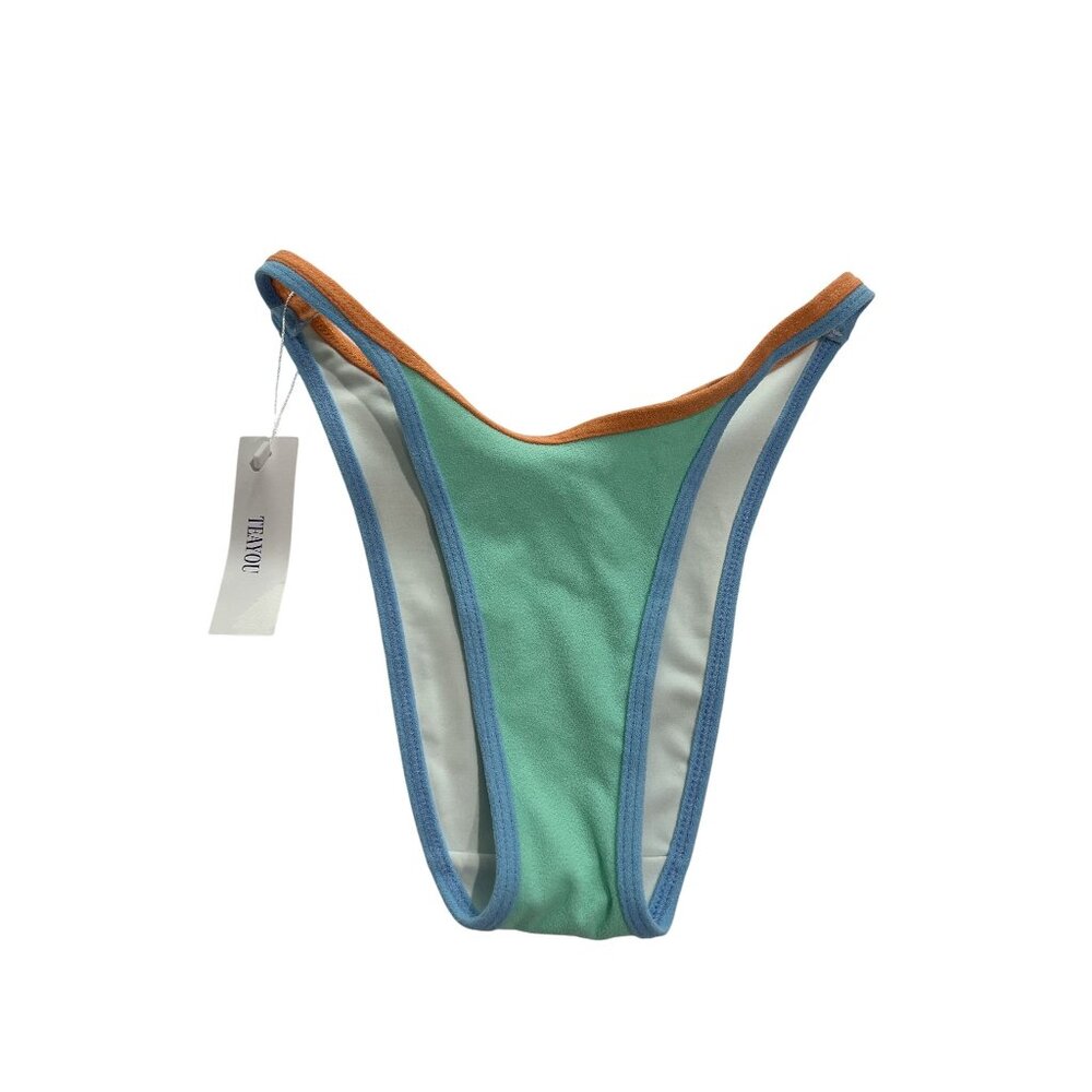 TEA YOU Pia Bikini Bottoms in Seafoam